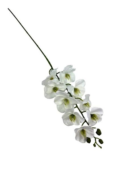 Storczyk gałązka 95 cm biały