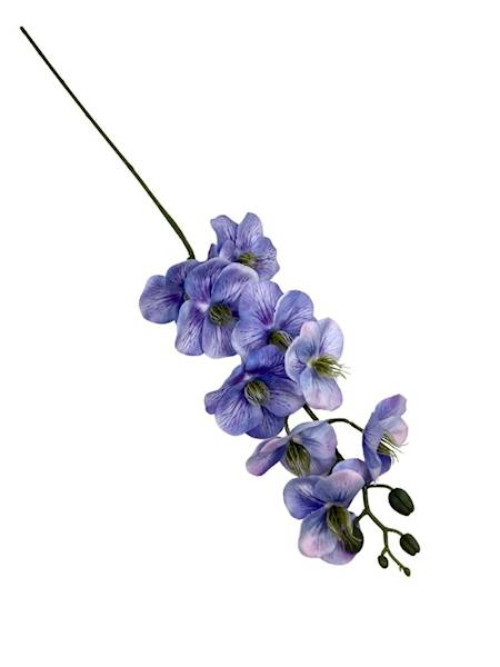 Storczyk gałązka 95 cm fioletowo niebieski