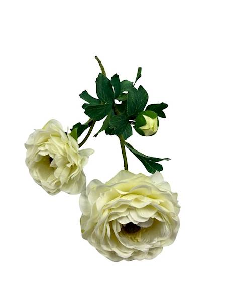 Pełnik gałązka 54 cm kremowy