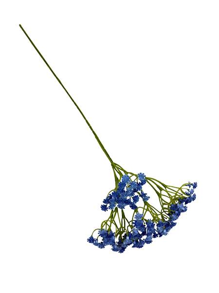 Gipsówka gałązka 50 cm niebieska