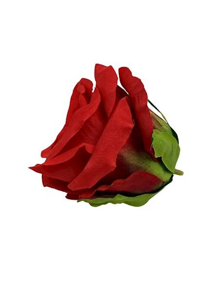 Róża główka 10 cm czerwona