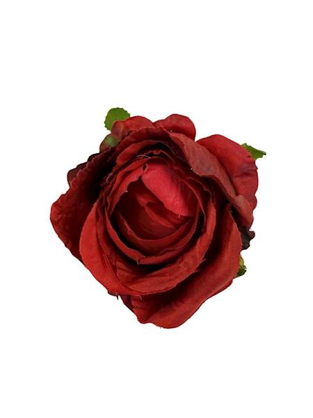 Róża główka 6 cm czerwona