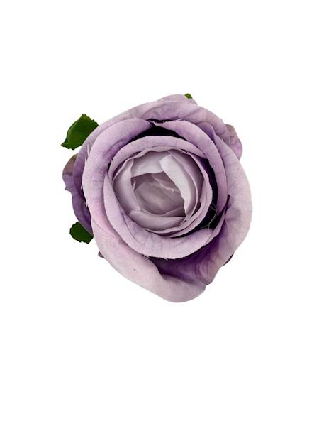 Róża główka 6 cm fioletowa