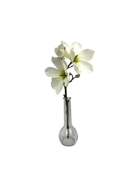 Magnolia gałązka 40 cm biała