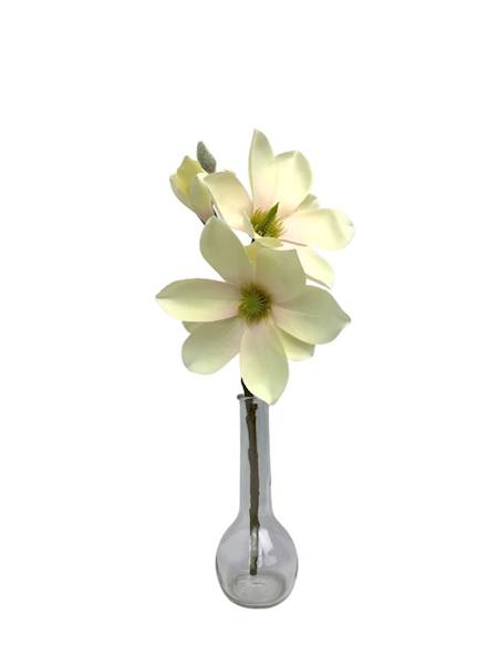 Magnolia gałązka 40 cm waniliowa