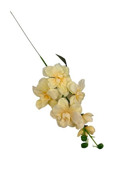 Ostróżka gałązka 40 cm kremowa