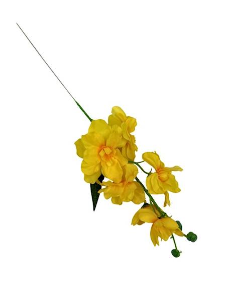 Ostróżka gałązka 40 cm żółta