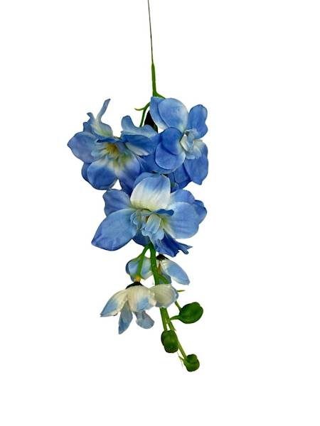 Ostróżka gałązka 40 cm niebieska