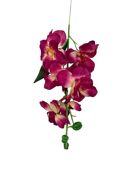 Ostróżka gałązka 40 cm ciemny róż