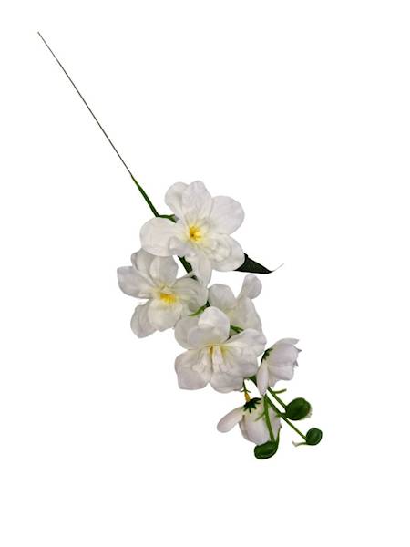 Ostróżka gałązka 40 cm biała