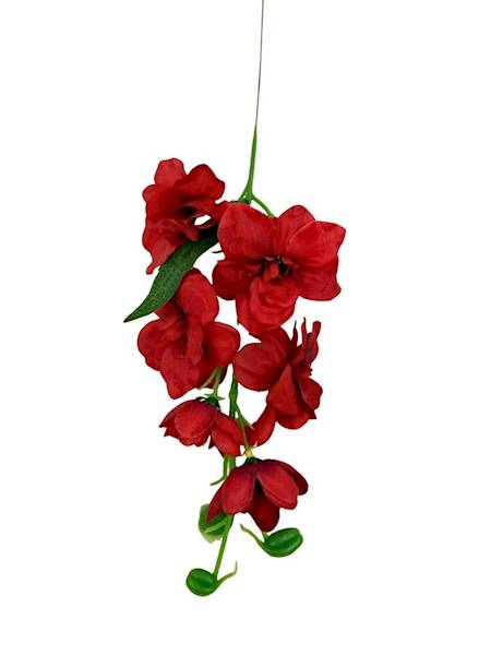 Ostróżka gałązka 40 cm czerwona