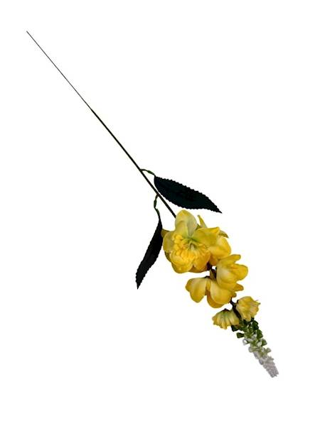 Ostróżka gałązka 60 cm żółta