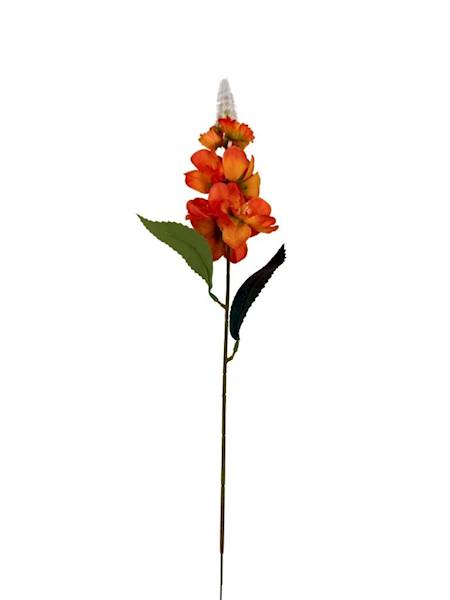 Ostróżka gałązka 60 cm pomarańczowa