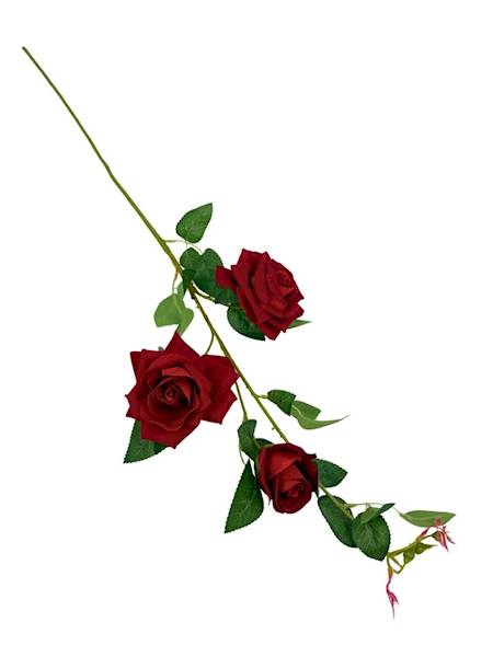 Róża welurowa gałazka 87 cm