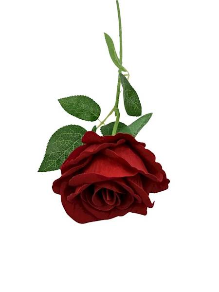 Róża welurowa gałazka 48 cm