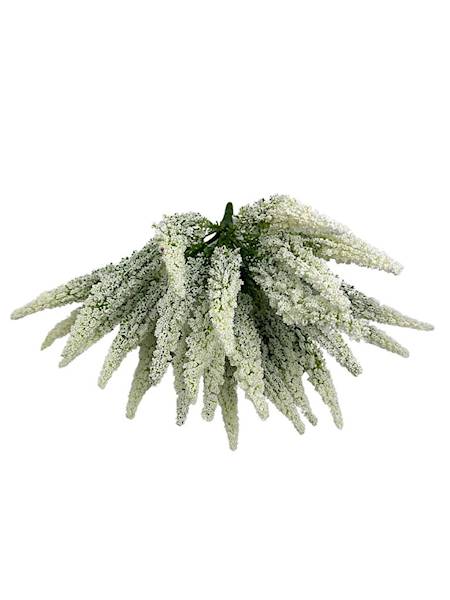 Wrzosy bukiet 28 cm biały