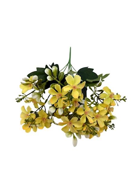 Bukiet kwiatuszków 35 cm żółty