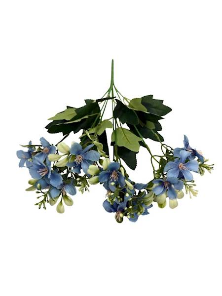 Bukiet kwiatuszków 35 cm niebieski