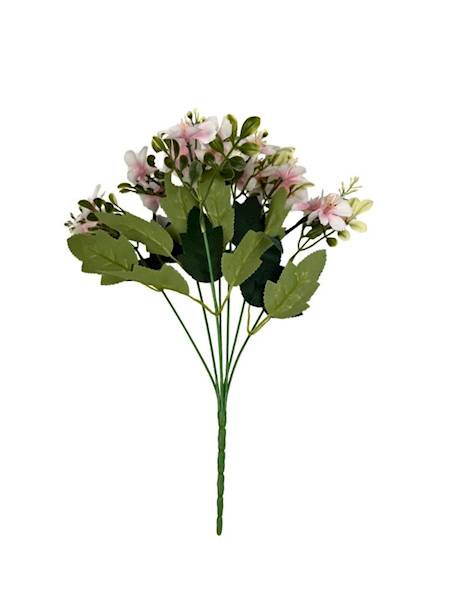 Bukiet kwiatuszków 35 cm jasny róż