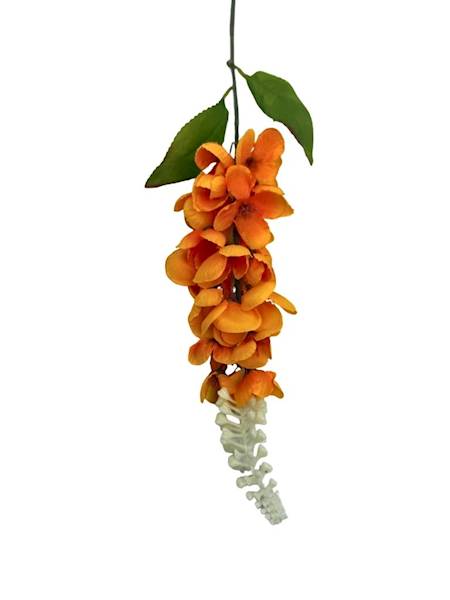 Ostróżka gałązka 69 cm pomarańczowa