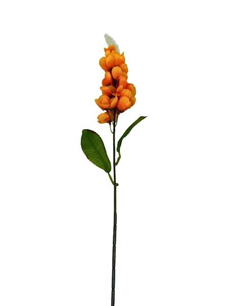 Ostróżka gałązka 69 cm pomarańczowa