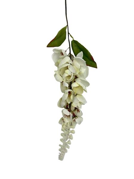 Ostróżka gałązka 69 cm kremowy