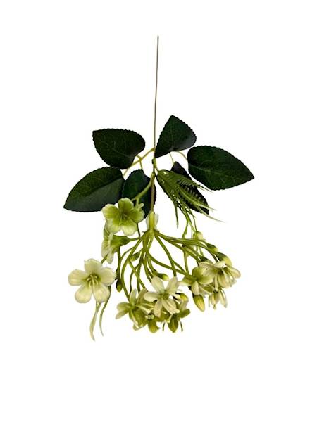 Dodatek gałązka 42 cm kwiatuszki