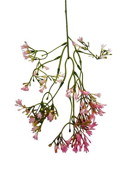 Dodatek gałązka 37 cm różowy