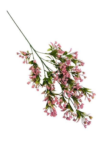 Gałązka kuleczki 80 cm pudrowy róż