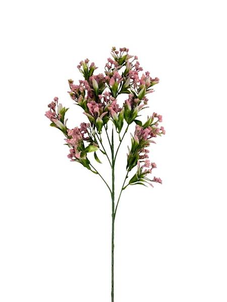 Gałązka kuleczki 80 cm pudrowy róż