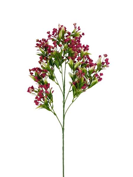 Gałązka kuleczki 80 cm jasno czerwona