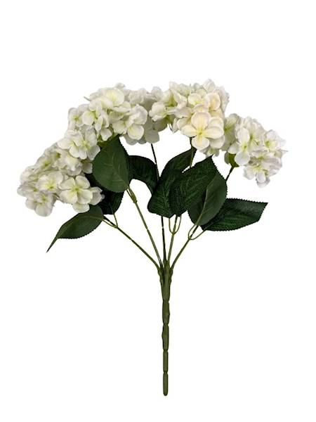 Hortensja bukiet 40 cm biały