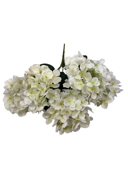 Hortensja bukiet 40 cm biały