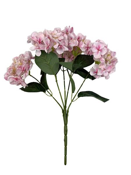 Hortensja bukiet 40 cm jasno różowy