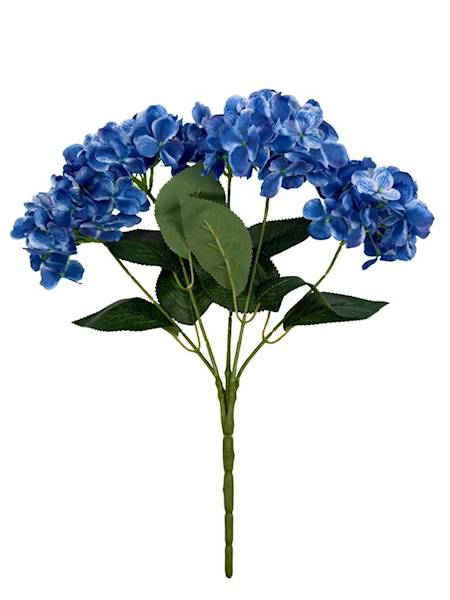 Hortensja bukiet 40 cm niebieski