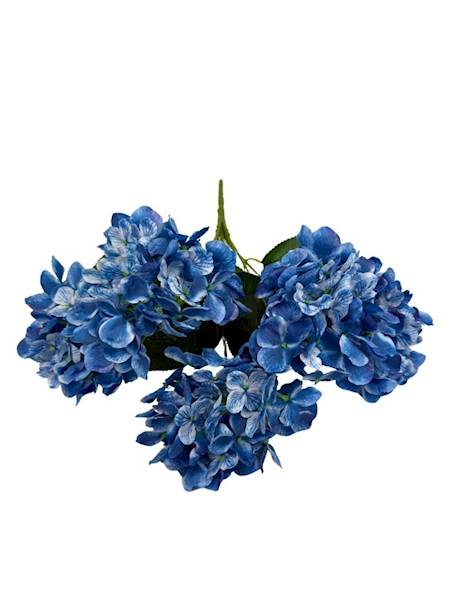 Hortensja bukiet 40 cm niebieski