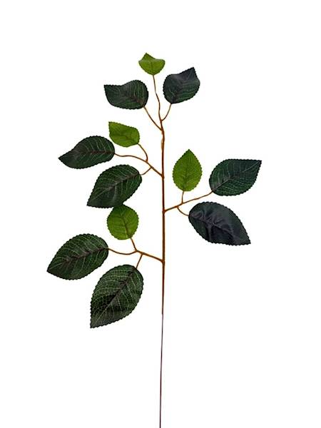 Liść róży gałązka 46 cm