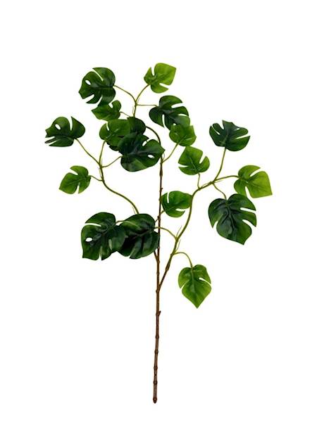 Liść monstera gałązka 48 cm