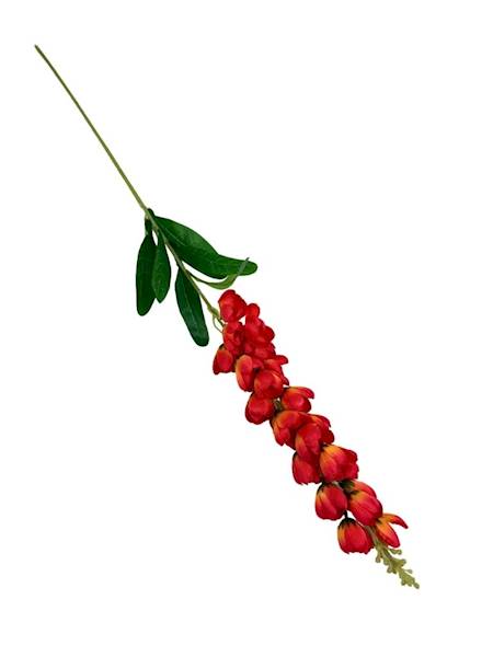 Dzwonki gałązka 94 cm pomarańczowe