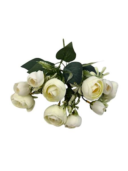 Bukiet pełniki kremowe 29 cm