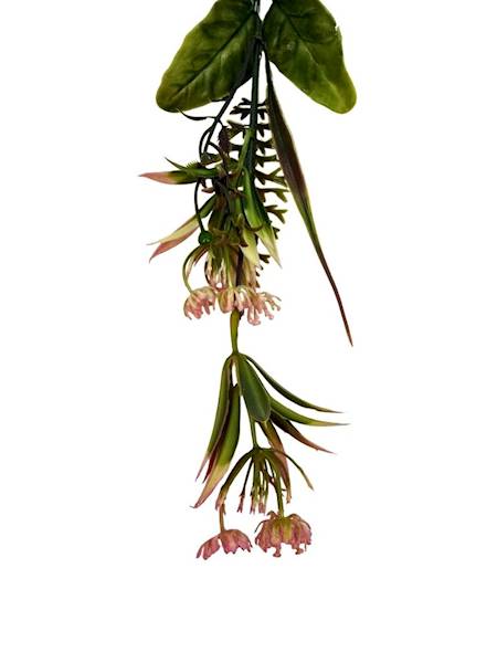 Dodatek gałązka 49 cm różowy