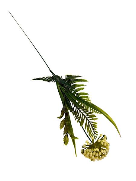 Dodatek gałązka 43 cm biały