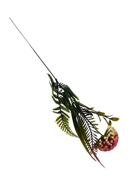 Dodatek gałązka 43 cm różowy