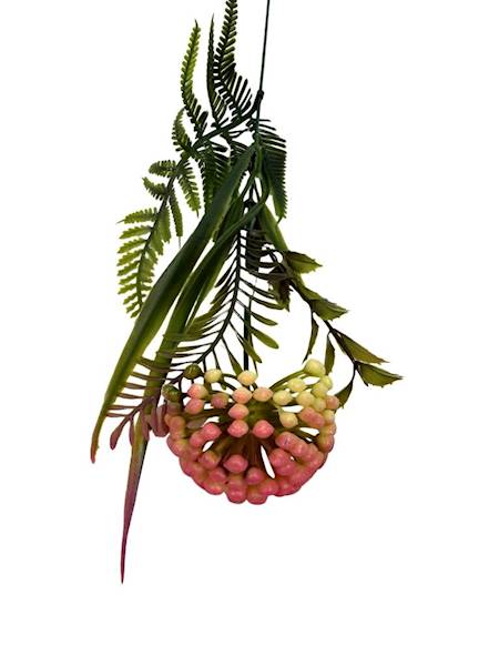 Dodatek gałązka 43 cm różowy