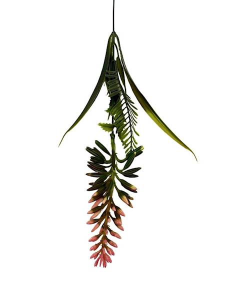 Dodatek gałązka 53 cm różowy