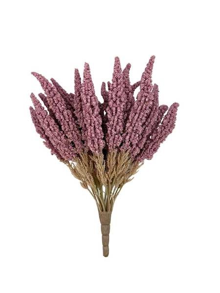 Wrzos bukiet 28 cm brudny róż