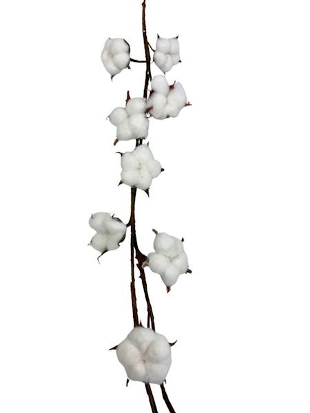 Girlanda z kwiatów bawełny 160 cm