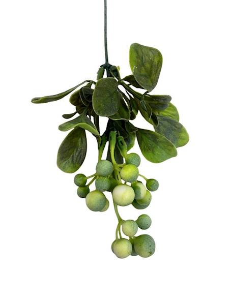 Dodatek pik kulki 30 cm biało zielony