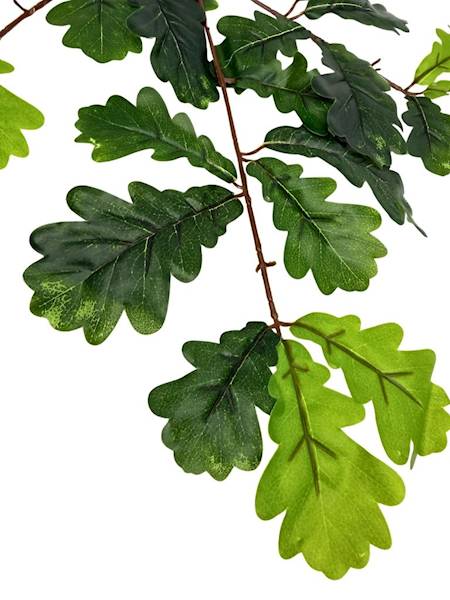 Liść dębu gałązka 64 cm