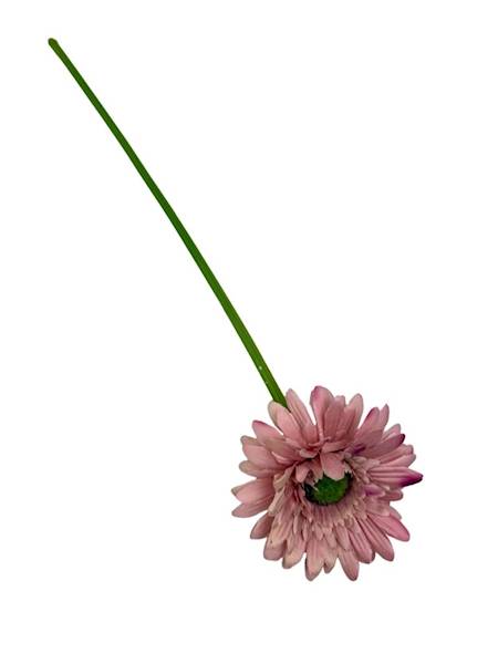 Gerbera gałązka 49 cm brudny róż